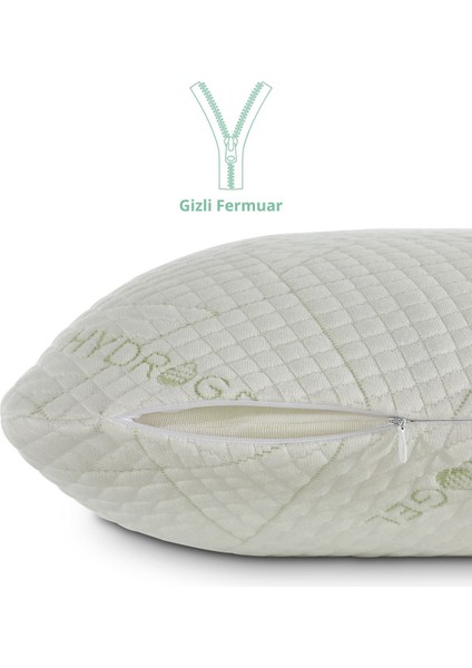 Hidrojel Hydrogel Yastık Kılıfı Visco Visko 60X40X14CM fiyatları