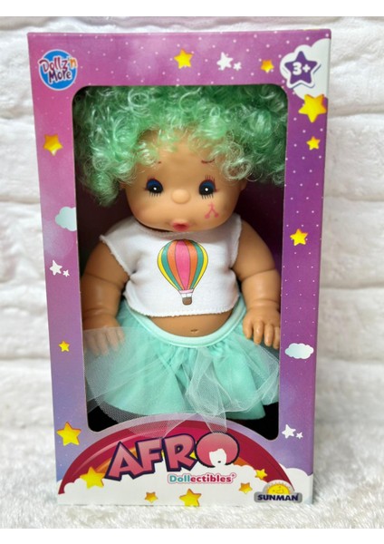 Dollz'n More Afro Şirin Kokulu Işıltılı Et Bebek 25CM