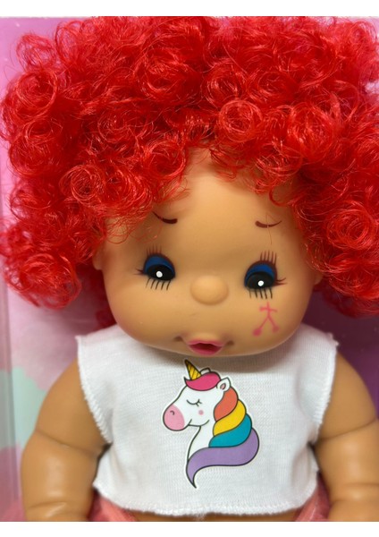 Dollz'n More Afro Şirin Kokulu Işıltılı Et Bebek 25CM
