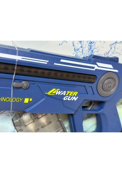 Elektrikli Şarjlı Jumbo Su Tabancası Sesli ve Işıklı 42 cm