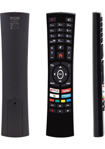 Vestel Hi-Level Netflix-Youtube-Prime Video Tuşlu LCD LED Tv Kumanda