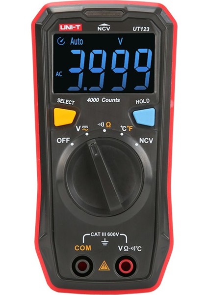 UT123 Cep Tipi Dijital Multimetre