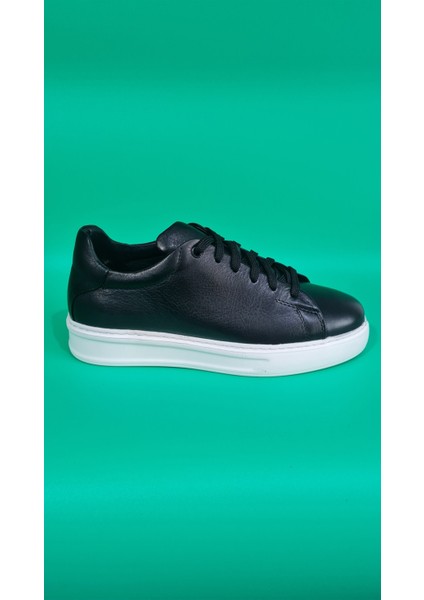Marcobranchını Bağcıklı Sade Model Düz Kalın Taban Erkek Sneaker Ayakkabı 614055M