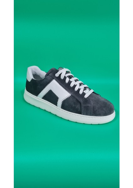 Marcobranchını Bağcıklı Hakiki Deri Erkek Sneaker Ayakkabı 614091M