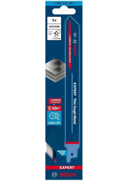 Expert ‘thin Tough Metal’ S 1022 Ehm Panter Testere Bıçağı 1 Parça
