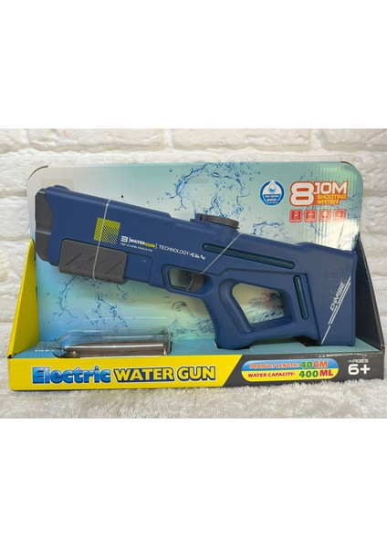Elektrikli Şarjlı Jumbo Su Tabancası Sesli ve Işıklı 42 cm