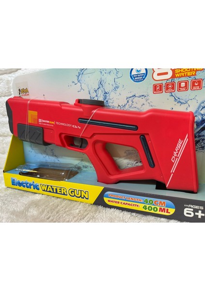 Elektrikli Şarjlı Jumbo Su Tabancası Sesli ve Işıklı 42 cm