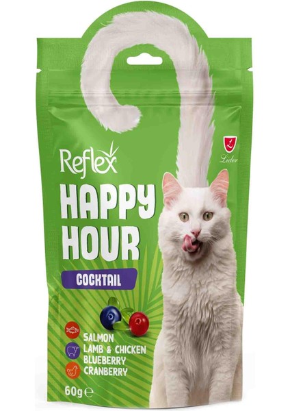Happy Hour Kokteyl Kedi Ödül Maması 60 Gram
