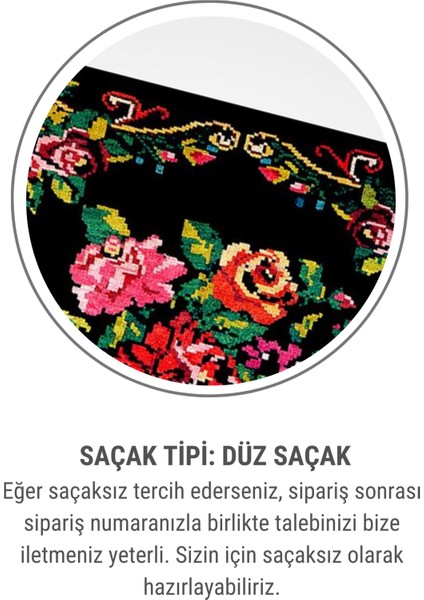 Gül Korusu Dijital Baskılı Şönil Halı – Kaymaz Taban, Toz Tutmaz, Yıkanabilir