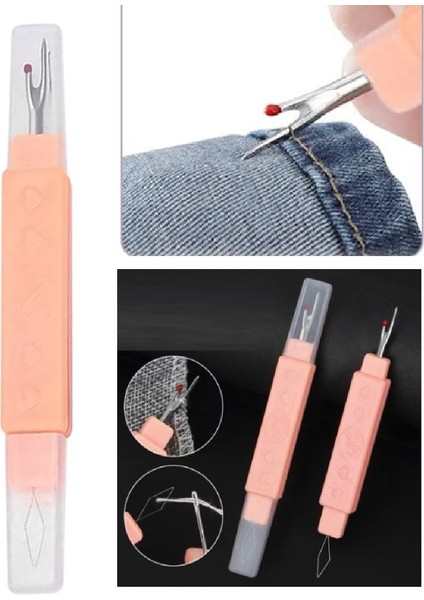 2 Fonksiyonlu Dikiş Sökme ve Iğne Iplik Takma Aparatı