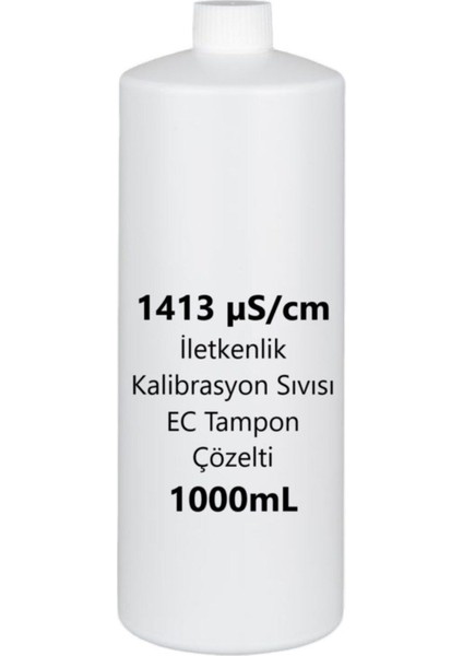 1413 Μs Iletkenlik Ec Kalibrasyon Sıvısı Tampon Çözelti 1000ML