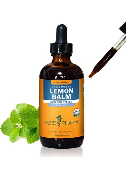 Lemon Balm, Alcohol-Free, 4 Fl Oz (120 Ml) (817 mg Per Serving)