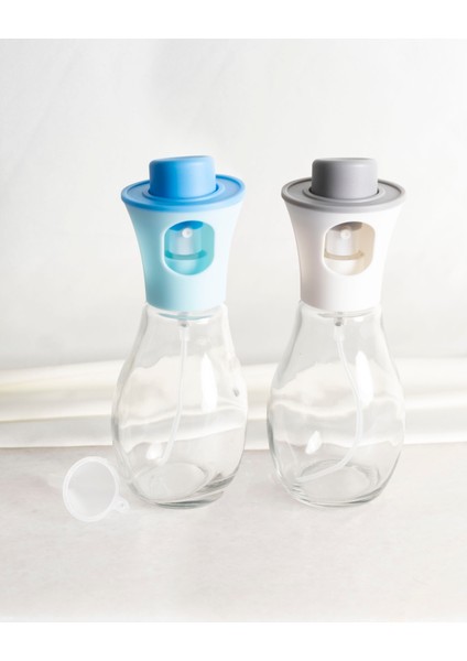 Spreyli Yağ, Sirke Vb. Çok Amaçlı Cam Şişe 220 ml (2 Adet)