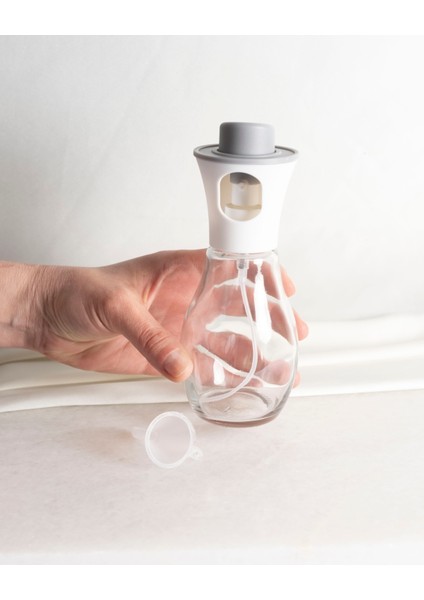 Spreyli Yağ, Sirke Vb. Çok Amaçlı Cam Şişe 220 ml (2 Adet)