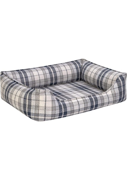 Delta Lacivert Kareli Kedi ve Köpek Yatağı S 75X60 cm