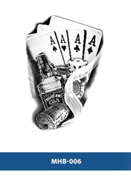 Gerçekci Yarım Kol Kaplama Geçici Dövme Sticker Tattoo