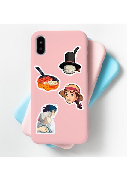 Studio Ghibli Sticker Seti 60 Adet - Anime Sticker - Parlak Sticker