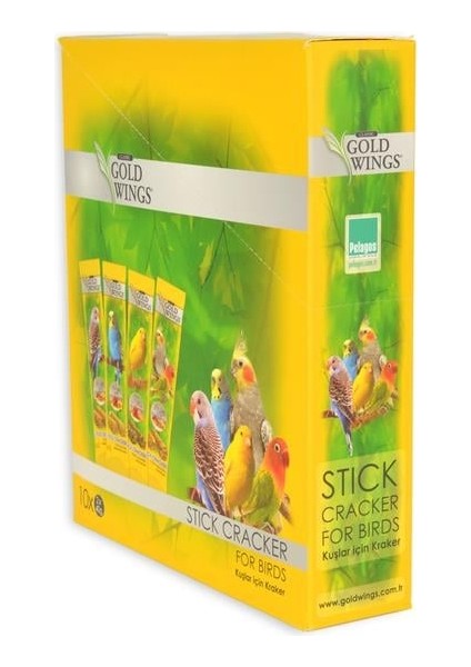 Gold Wings Ballı-Yumurtalı Kanarya Krakeri 2li fırsatları