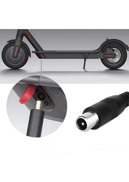 42V 2A Xiaomi, Scooter Şarj Aleti Adaptörü M365/M365PRO/PRO2/NINEBOT/OKAI Uyumlu Adaptör
