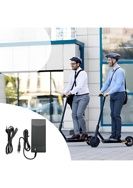 42V 2A Xiaomi, Scooter Şarj Aleti Adaptörü M365/M365PRO/PRO2/NINEBOT/OKAI Uyumlu Adaptör