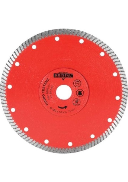 Turbo Kanallı Elmas Testere 115MM