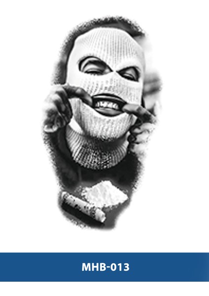Gerçekci Yarım Kol Kaplama Geçici Dövme Sticker Tattoo