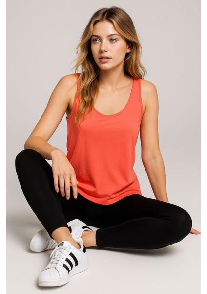 A Kesim Kalın Askılı Basic Pamuklu Atlet Tişört modelleri