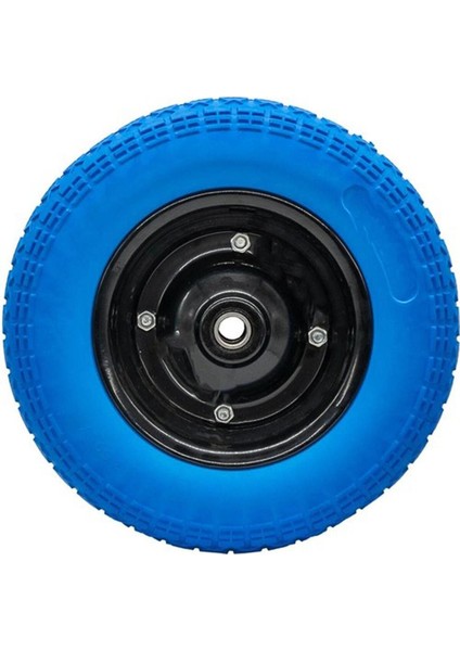 El Arabası Tekeri Yük Taşıma Rulmanlı Patlamayan Poliüretan Teker Pu Tekerlek 350X70 mm indirimleri