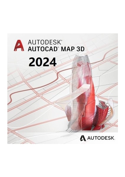 Autocad Map 3D 2024 (Windows) - 1 Pc 1 Yıl Dijital Kod