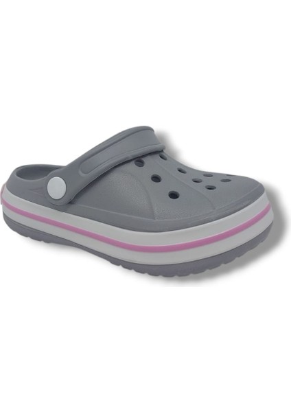Cflex 22233 Kadın Gri Beyaz Pembe Sabo Terlik Sandalet fırsatları