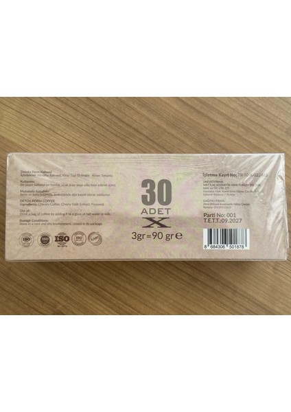 Coffeeformio Hindiba Kahvesi (30 Adet Saşe / 90 Gr) - Doğanın Lezzetiyle Güne Zinde Başlayın! fırsatları
