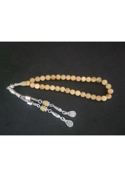 Bu Fiyata Yok!!! 6.88 Gr. 4 Parmak (Küçük Boy) Gümüş Püskül Kalingrad Kaya Damla Sertifikalı 7927