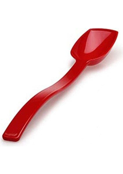 Plastik Zeytin ve Salata Kaşığı Polikarbonat 26 cm Kırmızı