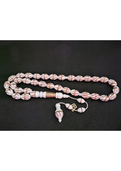 Iskeçeli Cemil Usta Eseri Iri Boy Sülün Mineli Gümüş Sarmal Deve Kemiği Sertifikalı 7914