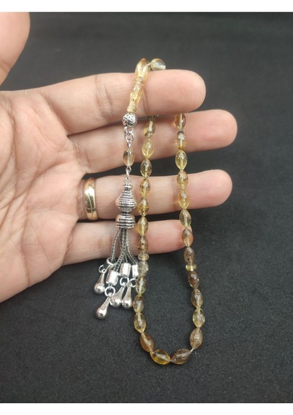 Bu Fiyata Yok!!! 7.08 Gr. Bürokrat Boy (Midium) Gümüş Püskül Litfanya Kaya Damla Sertifikalı 7934 fırsatları