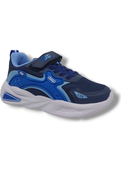 Deep Kids 555 Erkek Çocuk Lacivert Spor Ayakkabı