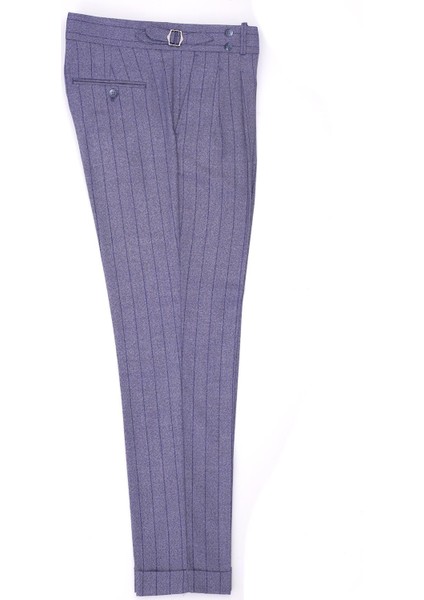 Dört Mevsim Uygun Çift Pileli Erkek PANTOLON-KAW2255S