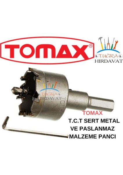T.c.t. Metal Paslanmaz Inox Delme Testere Panç 20 mm