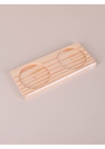 Ahşap Yağdanlık Altlığı -2 Bölmeli Yağlık Sosluk Standı fırsatları