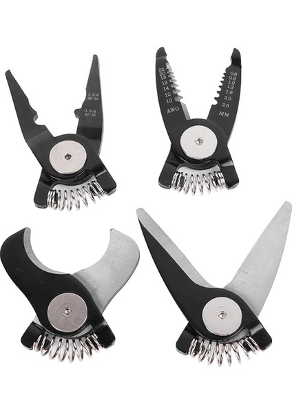 Çok Uçlu Pense, 5in1 Çok Fonksiyonlu Değiştirilebilir Kafa Pense Seti Çelik Tel Pense Mengene Sıyırma Pense Seti Elektrikçi Için Çok Amaçlı Elektronik Bakım Aletleri fiyatları