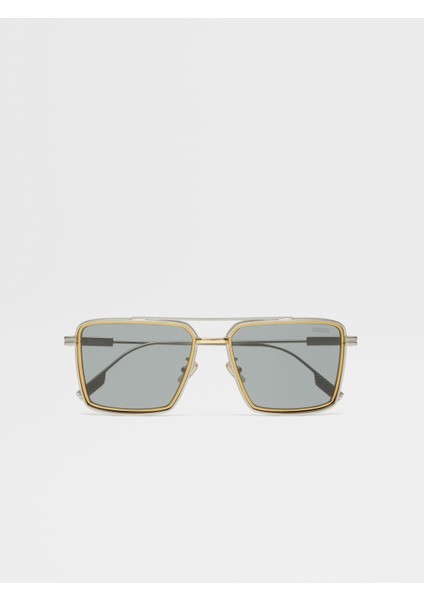 (EZ0257-17A) 56 | Unisex Gri Güneş Gözlüğü