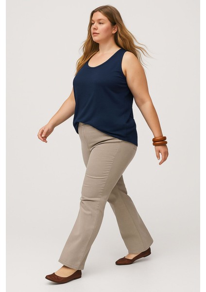 A Kesim Büyük Beden Pamuklu Kalın Askılı Atlet Tişört modelleri