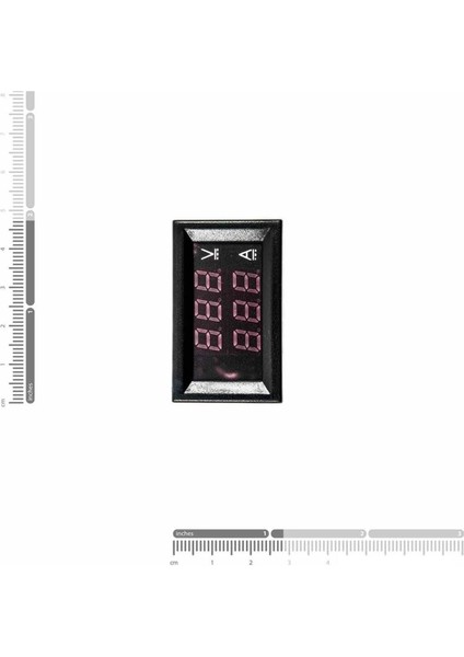 0.28 Inç 0-100V 50A Çift LED Kırmızı Voltmetre ve Mavi Ampermetre (Şönt Dirençli)