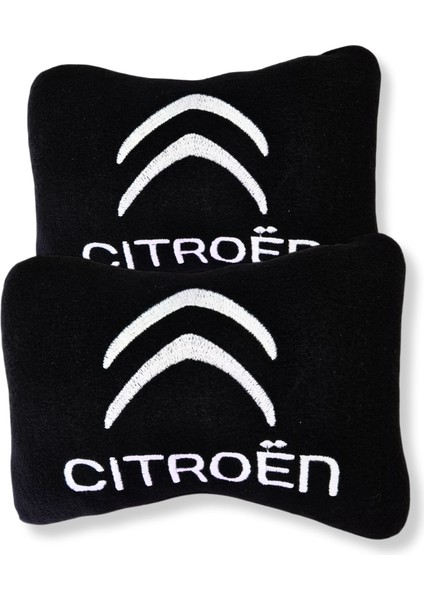 Citroen Nakış Işlemeli Oto Halı Paspas | Citroen Araç Seyahat Oto Boyun Yastığı & Oto Ayna Askısı