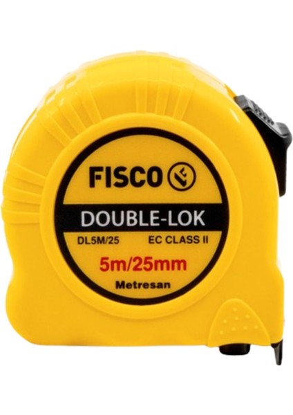 Çelik Şerit Kısa Metre Double-Lok 5 mt 25 mm