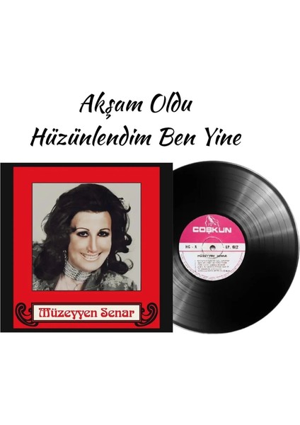 Müzeyyen Senar – Akşam Oldu Hüzünlendim Ben Yine (Plak)