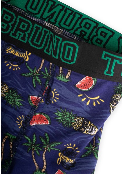 4'lü Erkek Preimum Desenli Boxer (Paket 3)