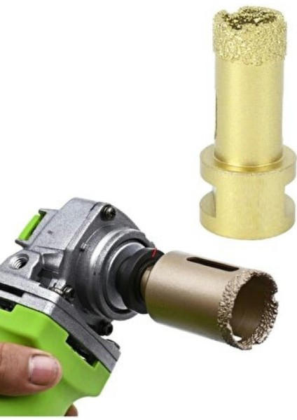 35 mm Granit Mermer Seramik Delme Panç Spiral ve Matkap Aparatlı M14 35 mm Granittr fiyatları