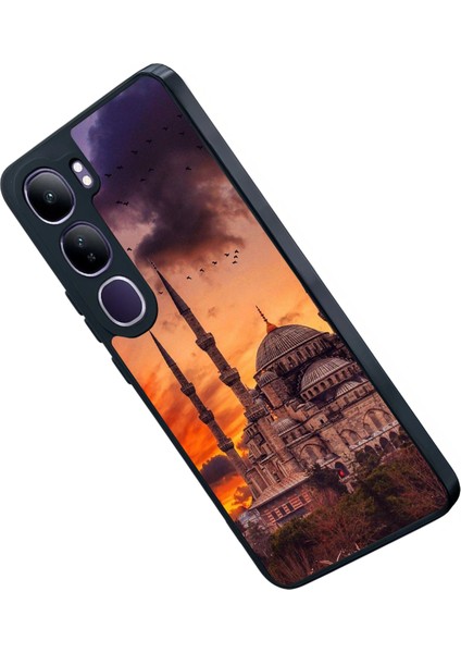 Vivo V40 Lite Uyumlu Mat Siyah Kılıf – Yumuşak Silikon, Koruyucu, Şok Emici Kapak