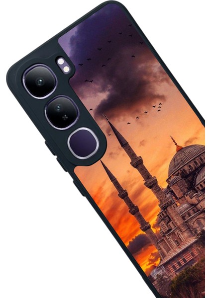 Vivo V40 Lite Uyumlu Mat Siyah Kılıf – Yumuşak Silikon, Koruyucu, Şok Emici Kapak